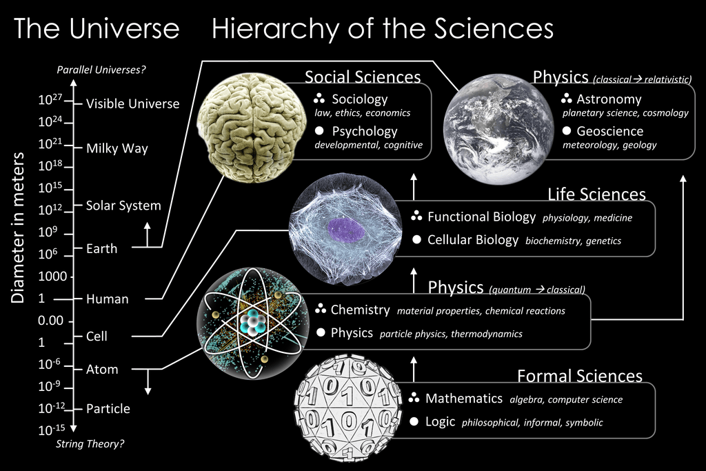 different area of sciences