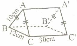 Isosceles triangular based prism (1)