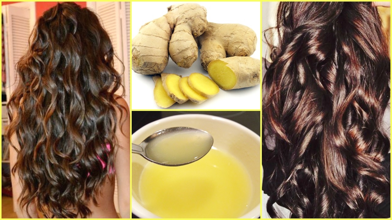 benefit of ginger for hair